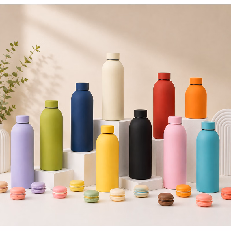 American-style small-mouth stainless steel thermos