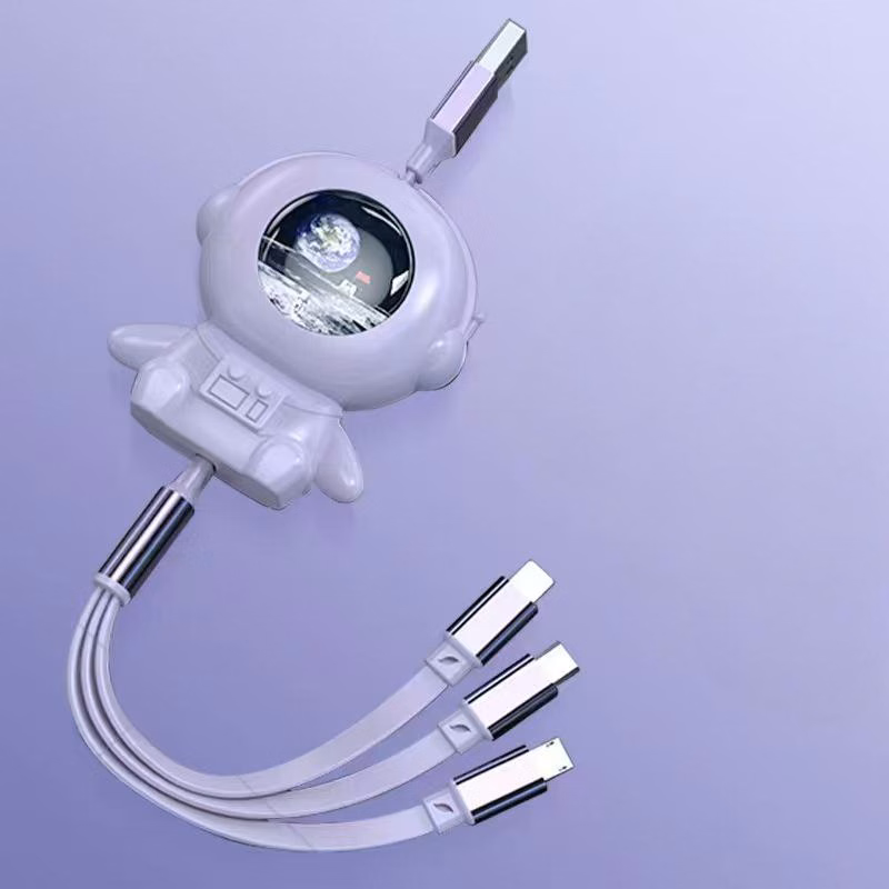 Novelty Astronaut Retractable Cable