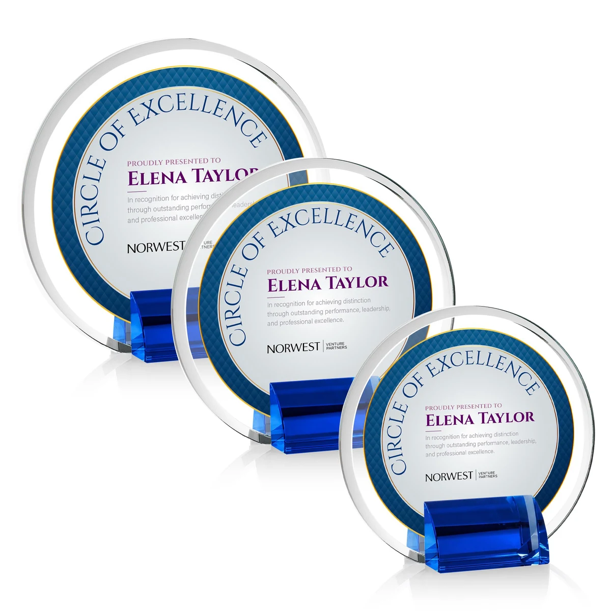 Sutherland VividPrint™ Award - Blue 1
