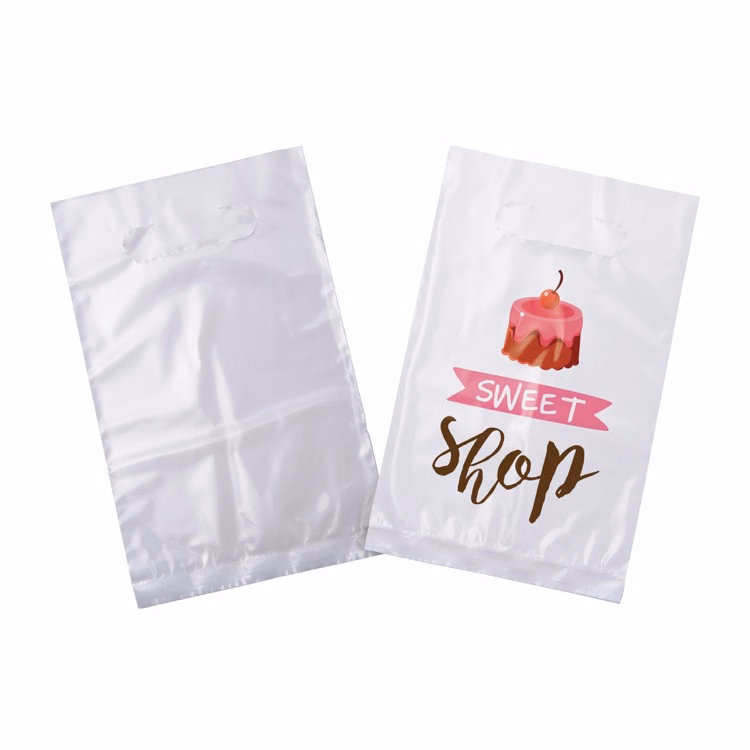 Full-Color White w/Clear Back Plastic Bag 6" x 9"