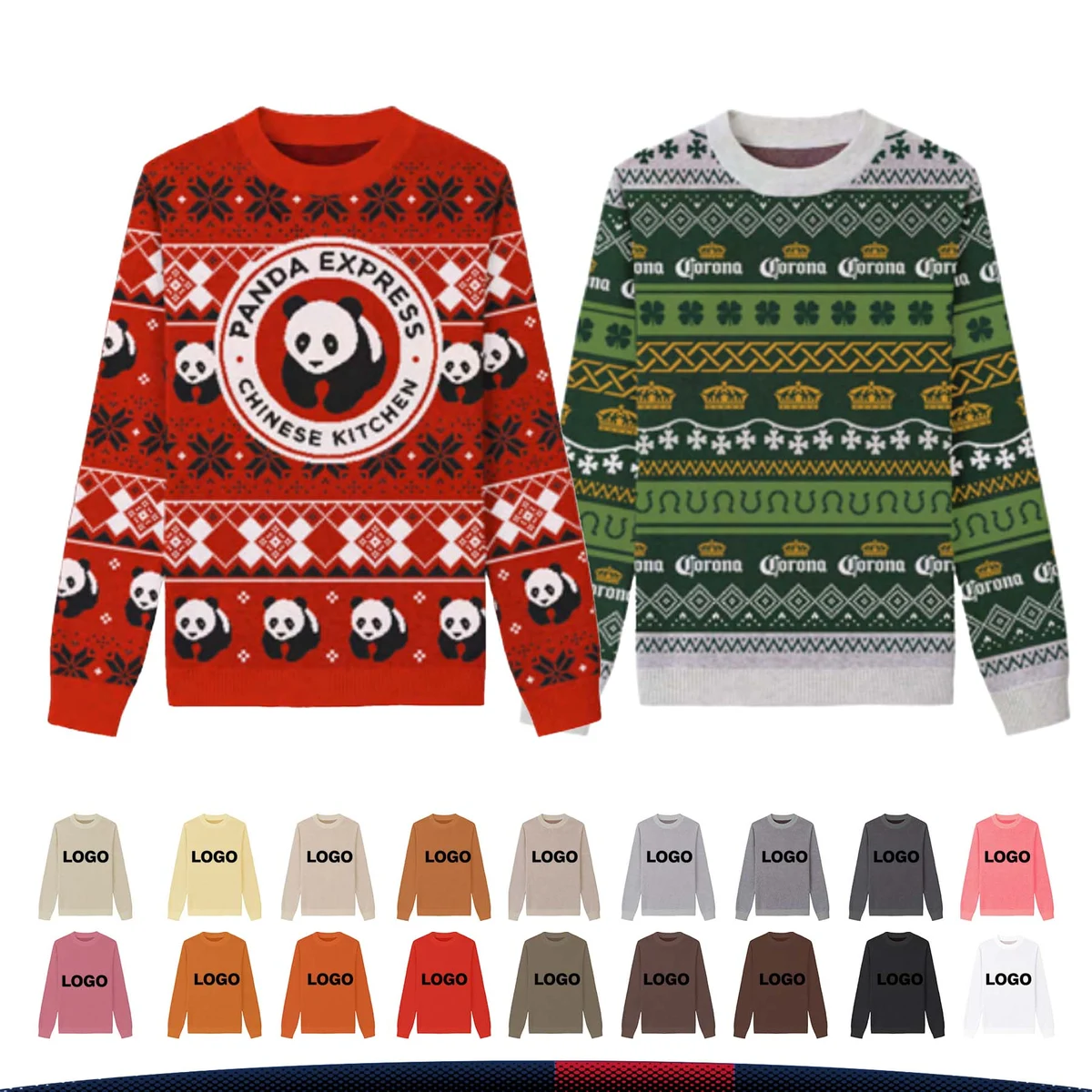 Crewneck Classic Fit, custom hoodie or sweatshirt with logo imprint 1