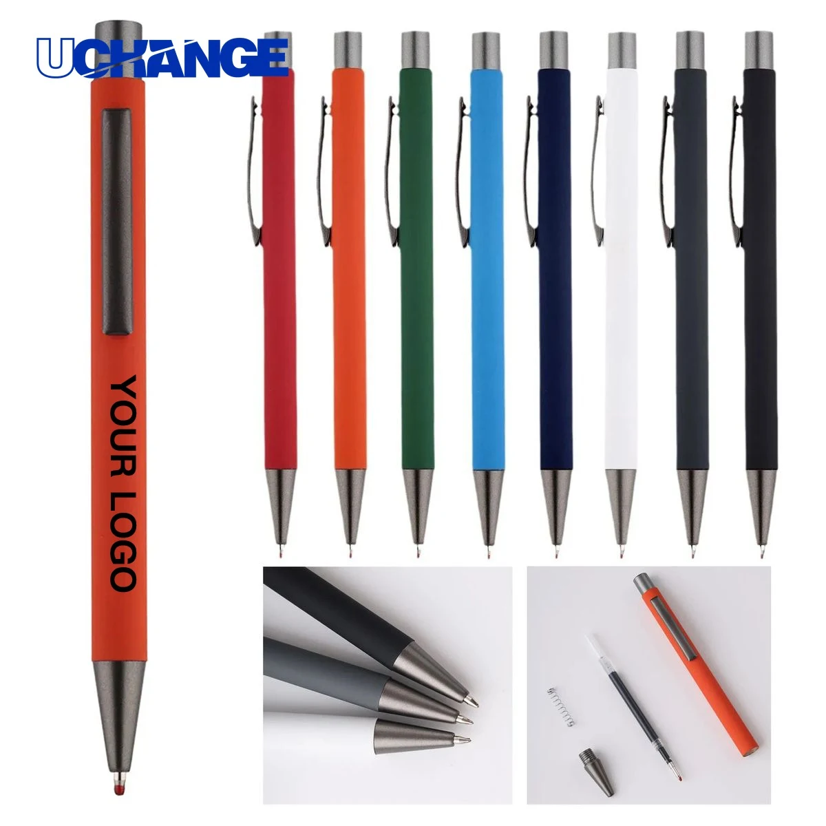 Metal Pen Tool Refillable Ink with Spray Function 1