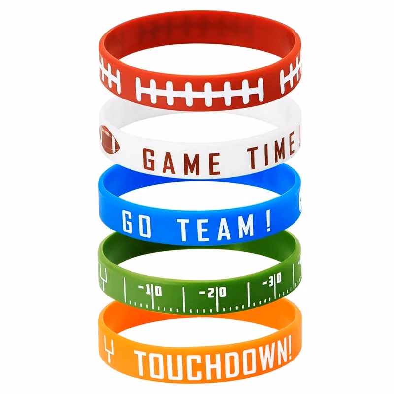 Customized Sports Silicone Wristbands