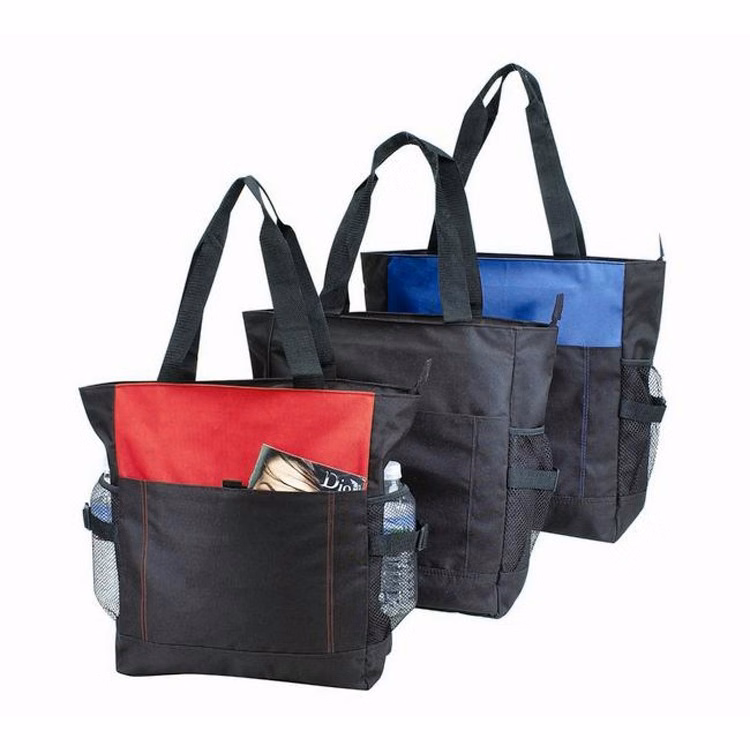 Deluxe Zippered Tote Bag