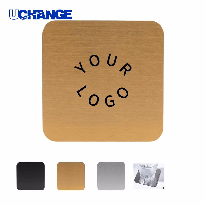 Metal Drink Coaster Heat Resistant Durable Design