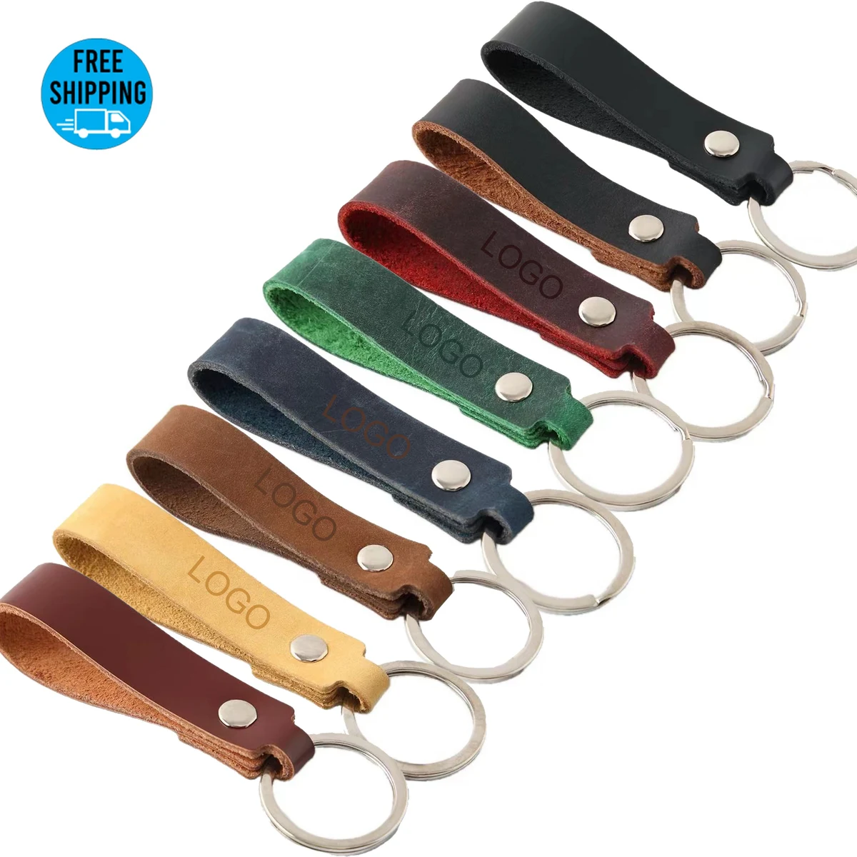 High Qulaity Genuine Leather Keychain 1