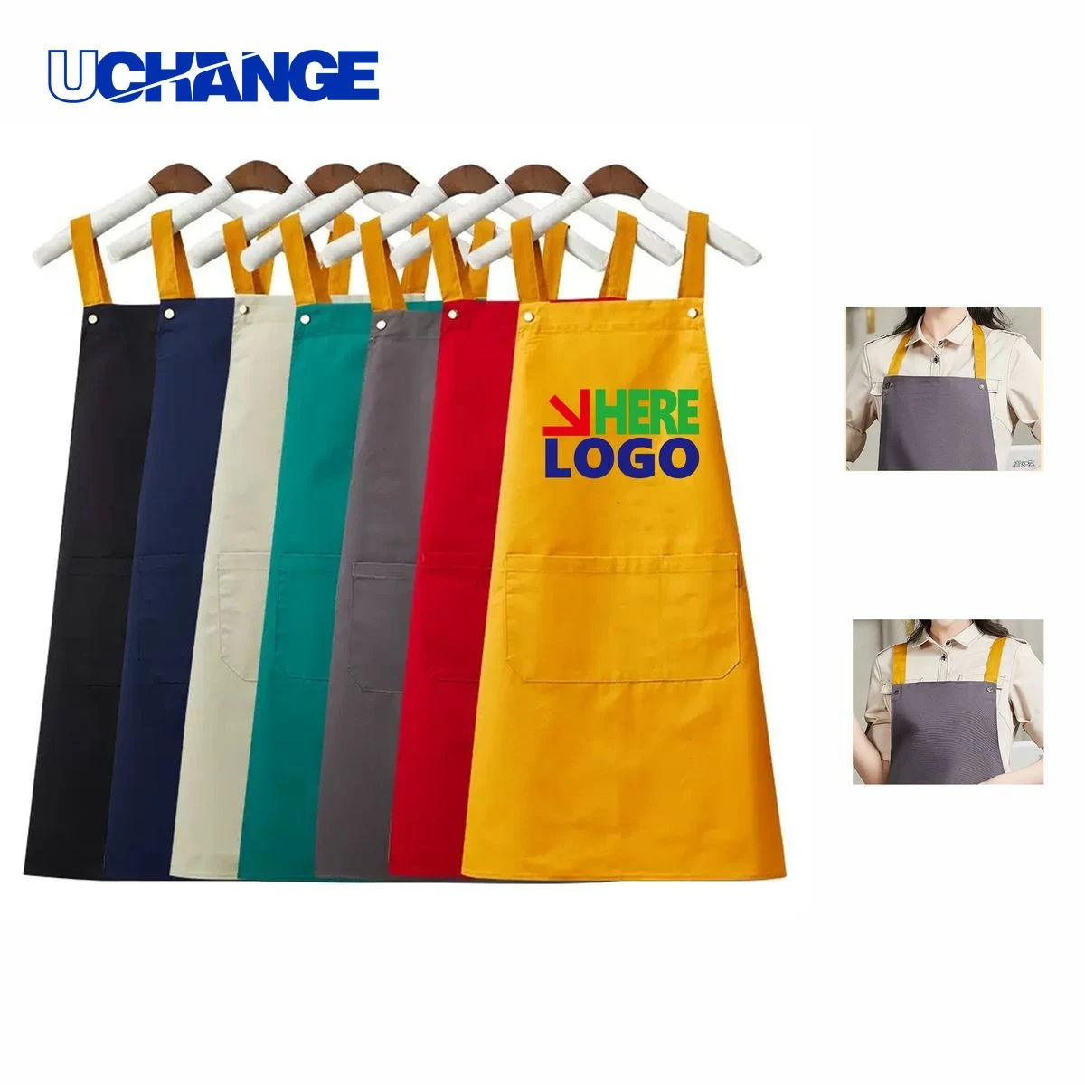 Custom Imprinted Kitchen Apron 1