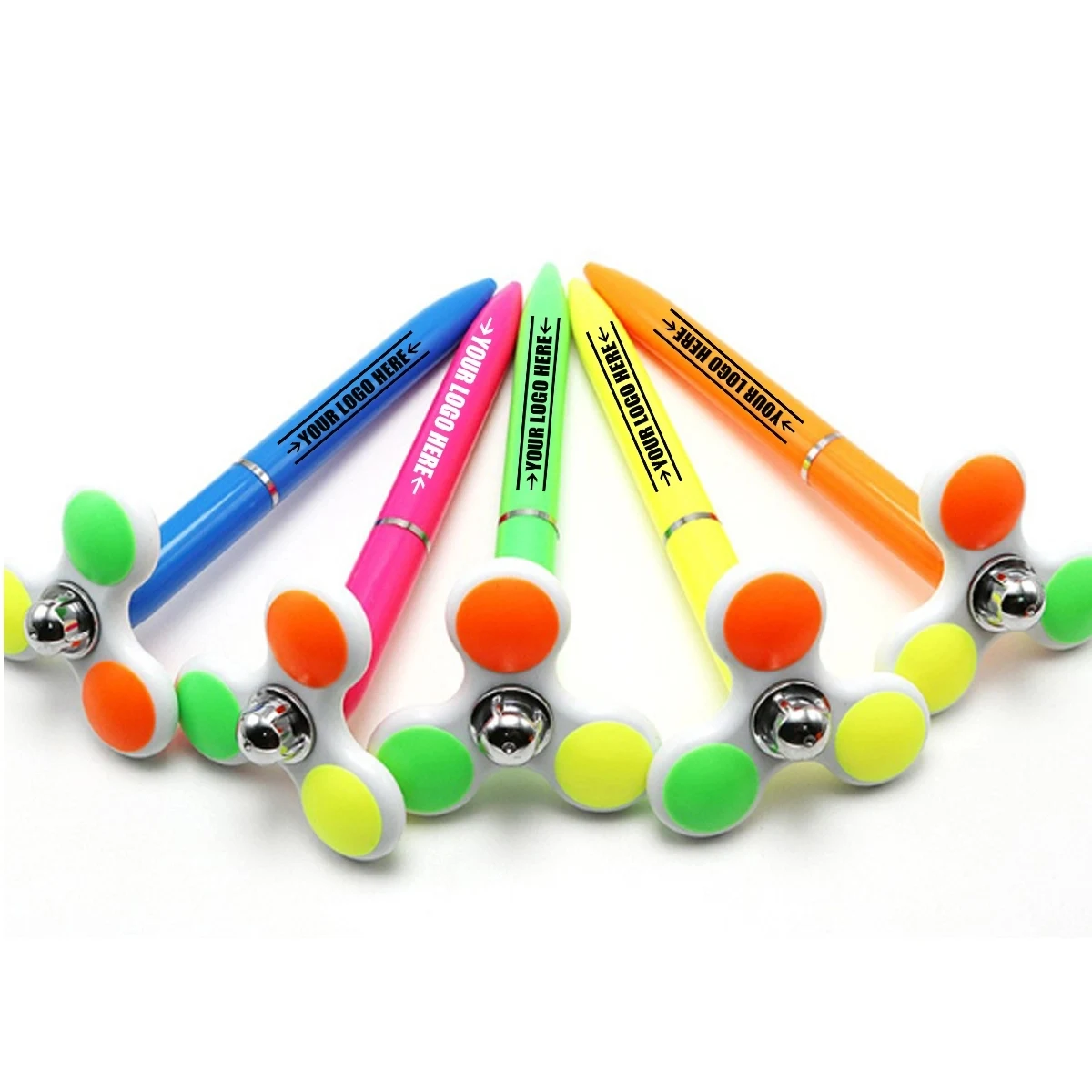 Custom Fingertip Spinner Retractable Ballpoint Pen 1
