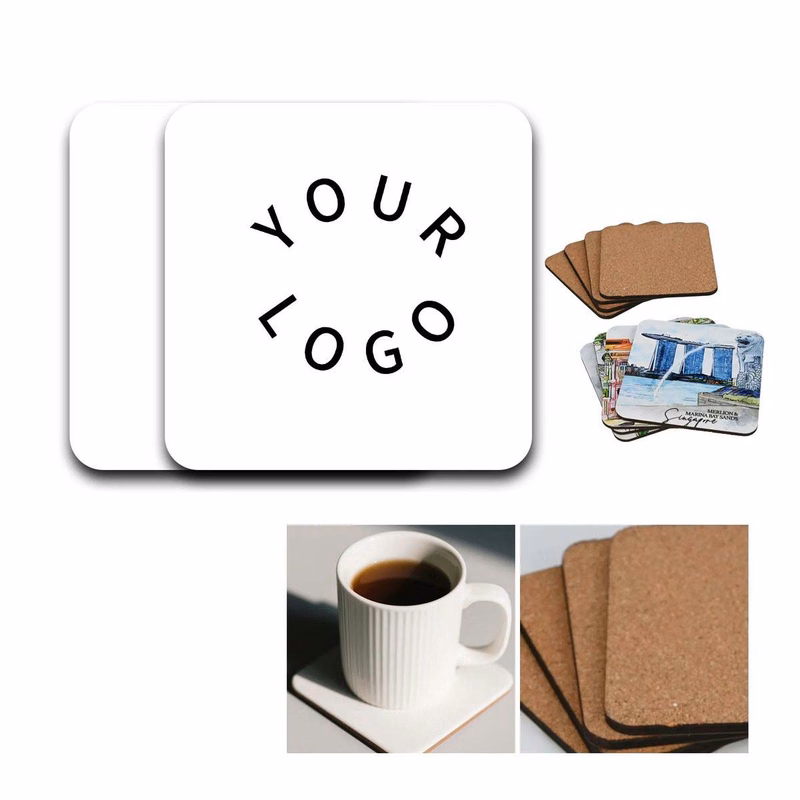 Square Cork Drink Coaster for Protecting Furniture