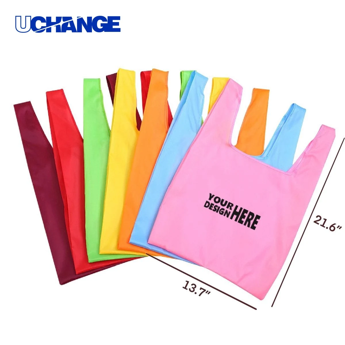 Polyester Folding Shopping Tote Bag 1