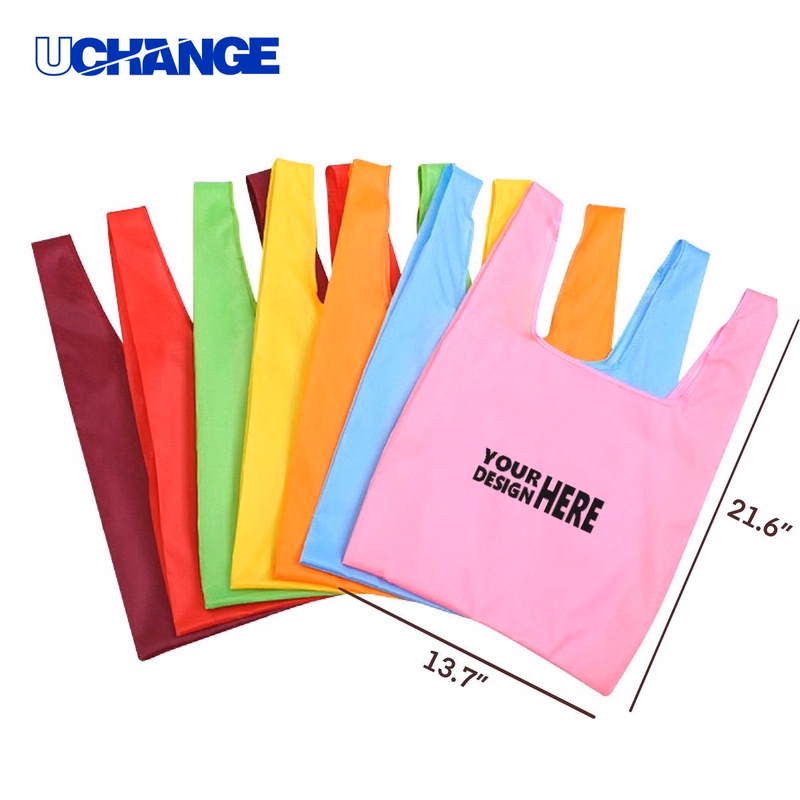 Polyester Folding Shopping Tote Bag