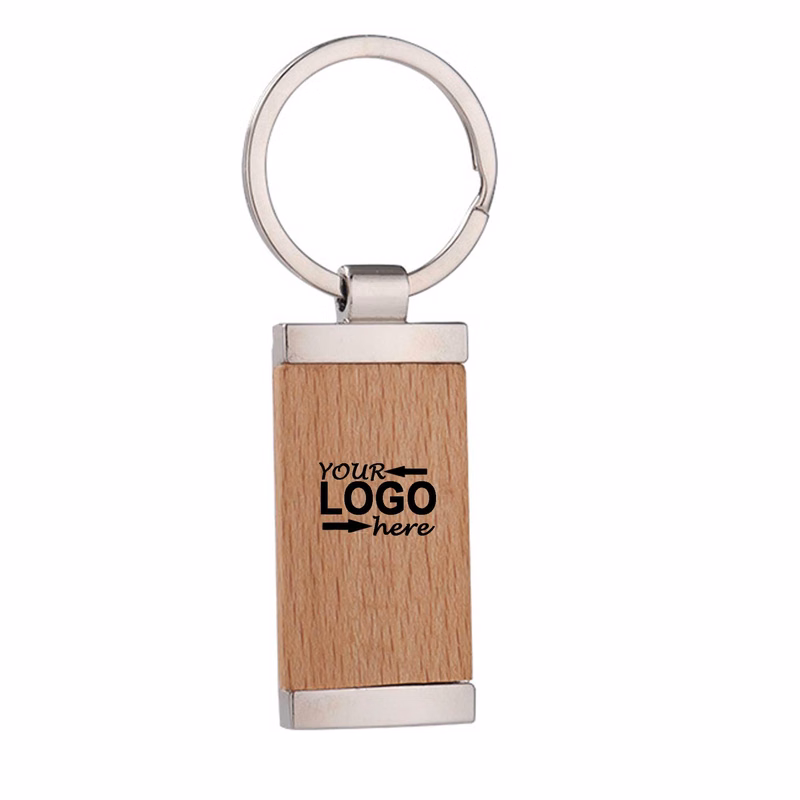Wooden Keychain Key Tags