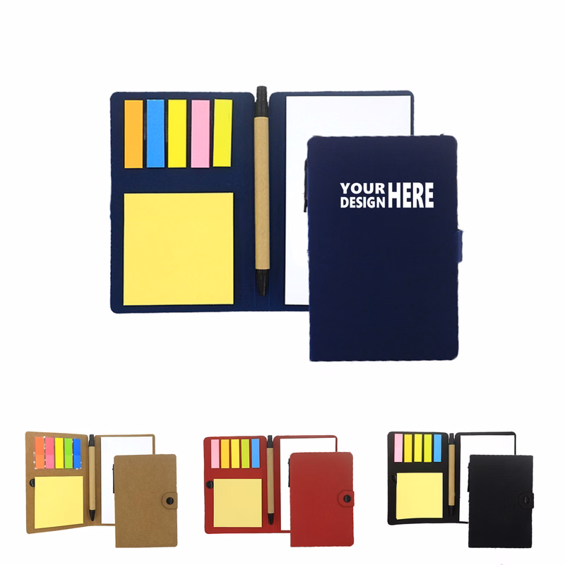 MOQ 20 PCS Sticky Memo Pad With Pen