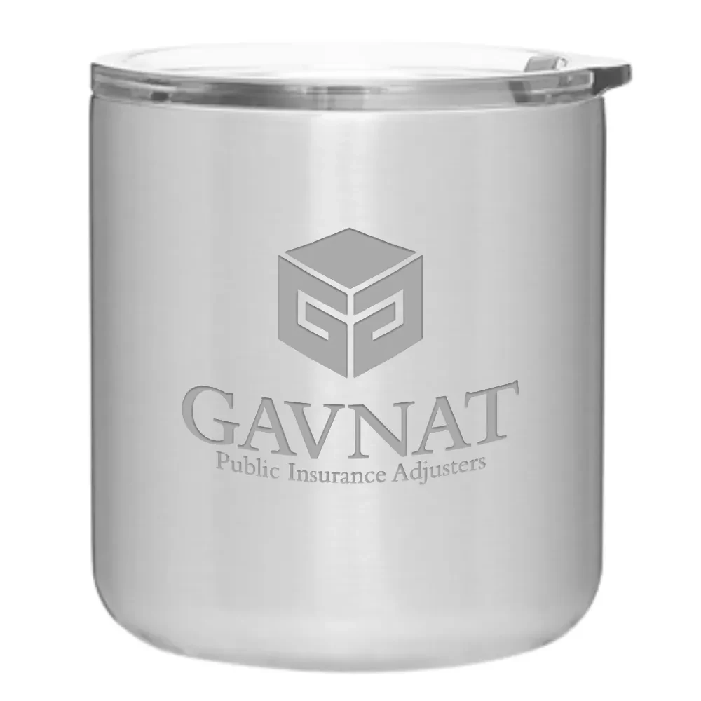 12oz. Double-Wall Stainless Lowball Tumbler 1