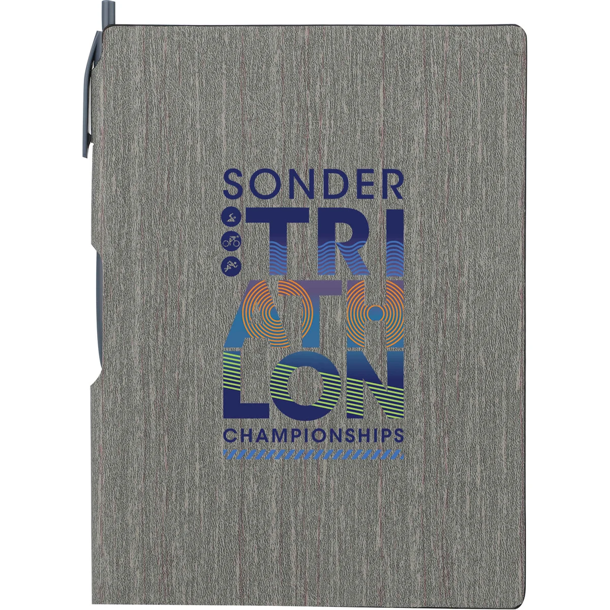 FSC® Mix 6" x 8.5" Bari Notebook with Pen 1