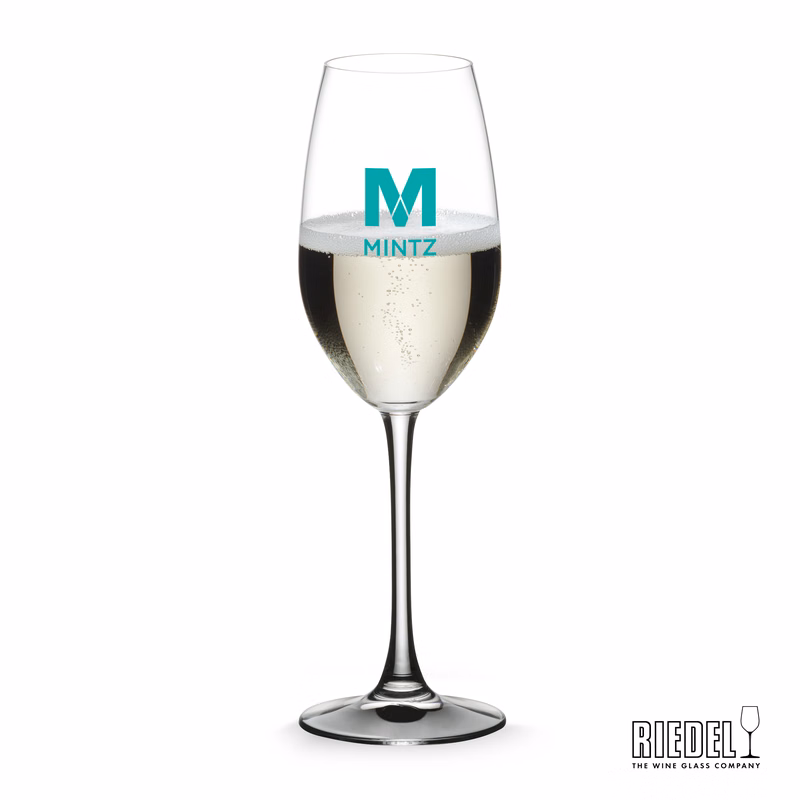 RIEDEL Oenologue Flute - 9.12oz - Imprinted