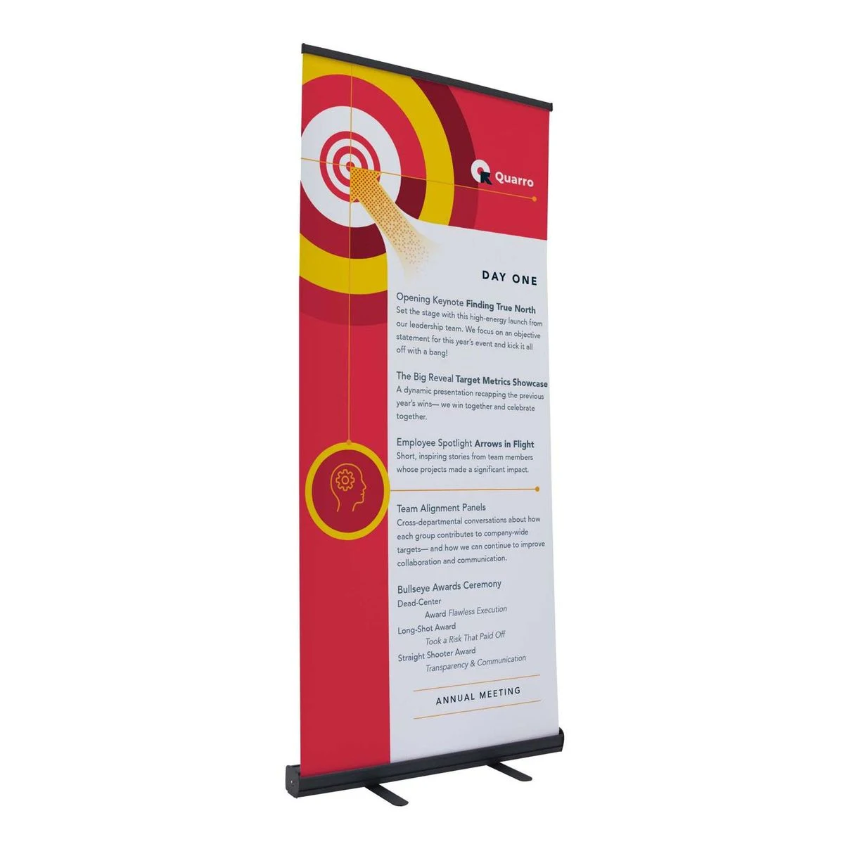 36" Economy Retractor Kit (No-Curl Opaque Fabric) 1