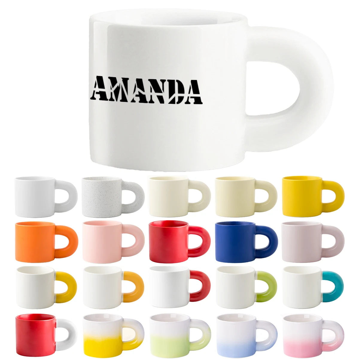 11 oz Ceramic Coffee Mug 1