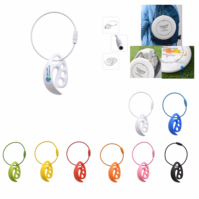 Portable Competitive Frisbee Clip Storage Ornament