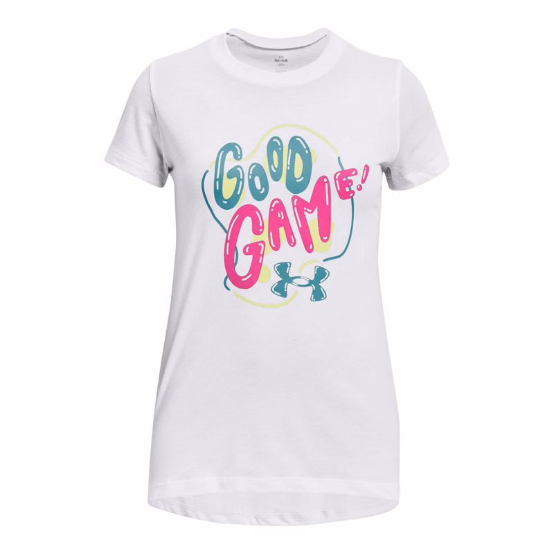 UA Good Game Girls' Short Sleeve