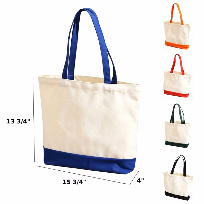 12 oz Cotton Canvas Tote Bag
