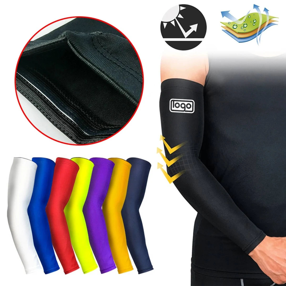 UV Protection Arm Cooling Sleeves 1