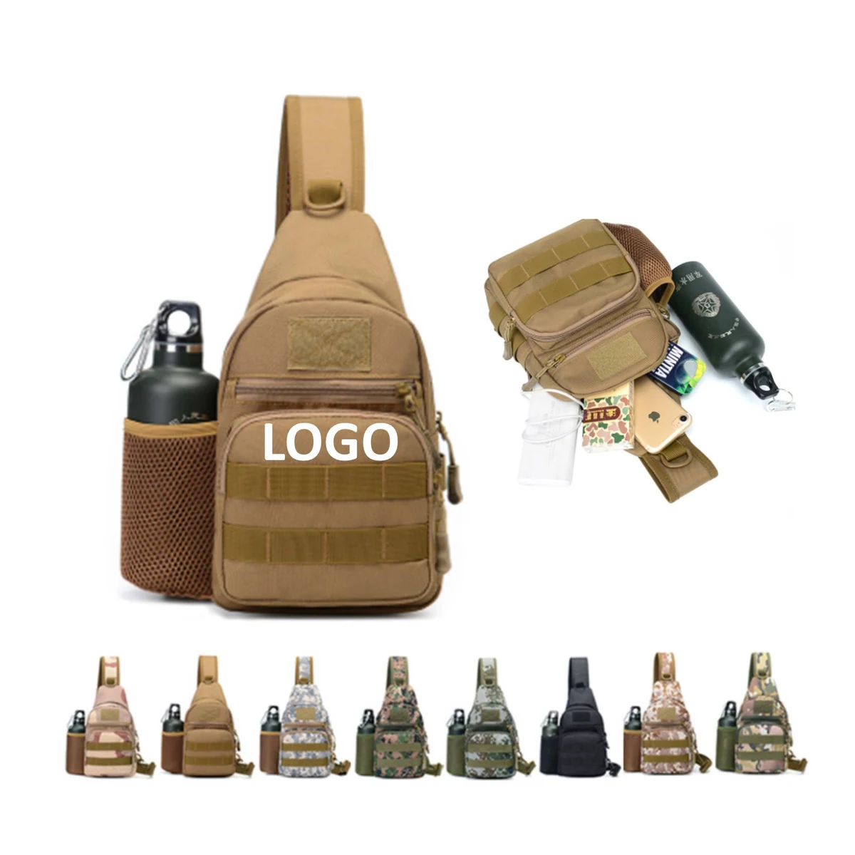 Outdoor Waterproof Tactical Sling Bag 1