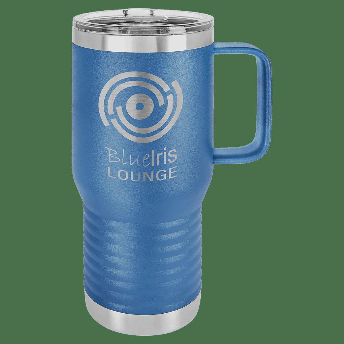 Polar Camel 20 oz. Royal Blue Vacuum Insulated Travel Mug with Slider Lid 1