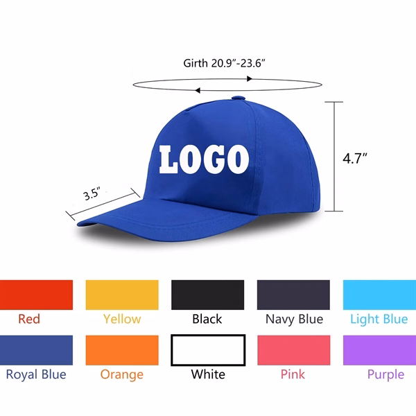 MOQ 100 Rush Service Promotional Adjustable Baseball Cap