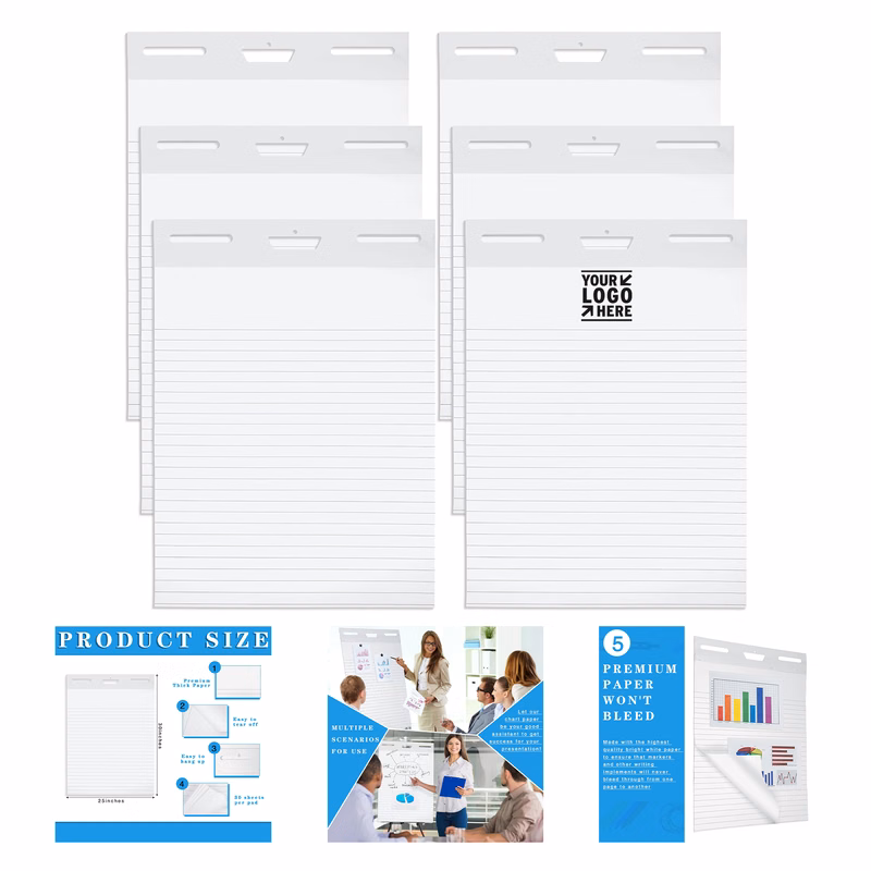25" x 30" 30 Sheets Easel Pad Flip Chart Paper