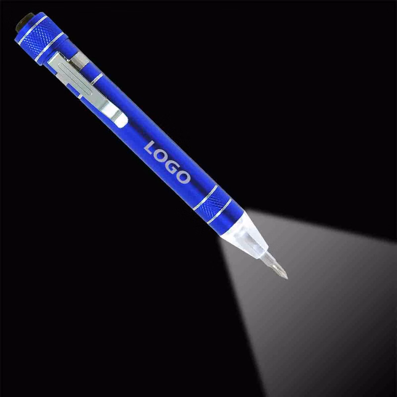 LED Pen Style Precision Screwdriver