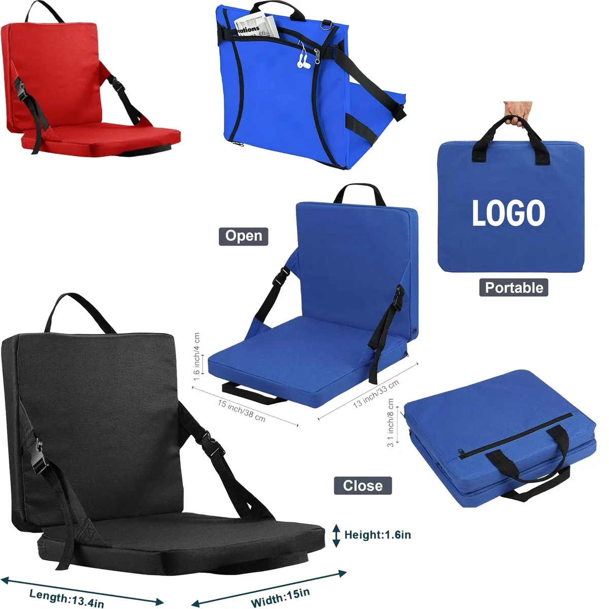 Lightweight Bleacher Seat For Sports And Outdoor Events 1