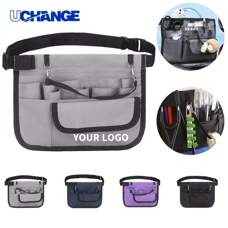 600D Oxford Tool Waist Pouch Organizer with Adjustable Strap