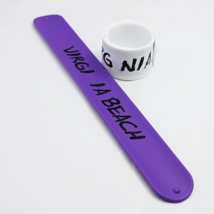 Silicone Slap Bracelet 1