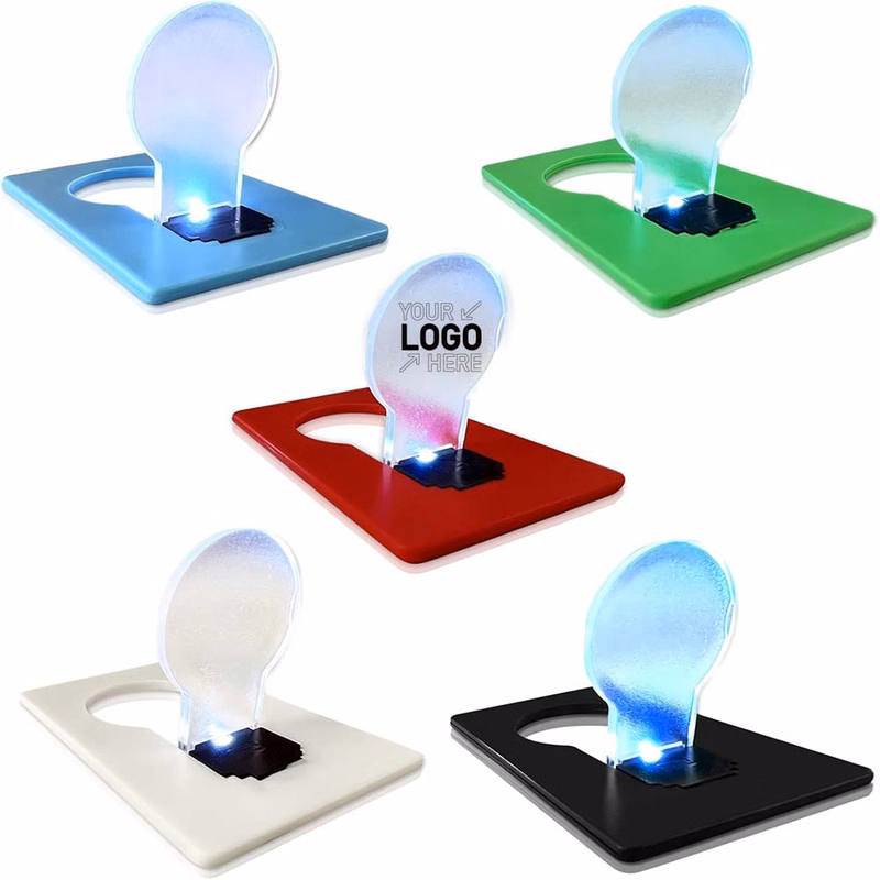 Mini Portable Led Pocket Lamps Light Foldable