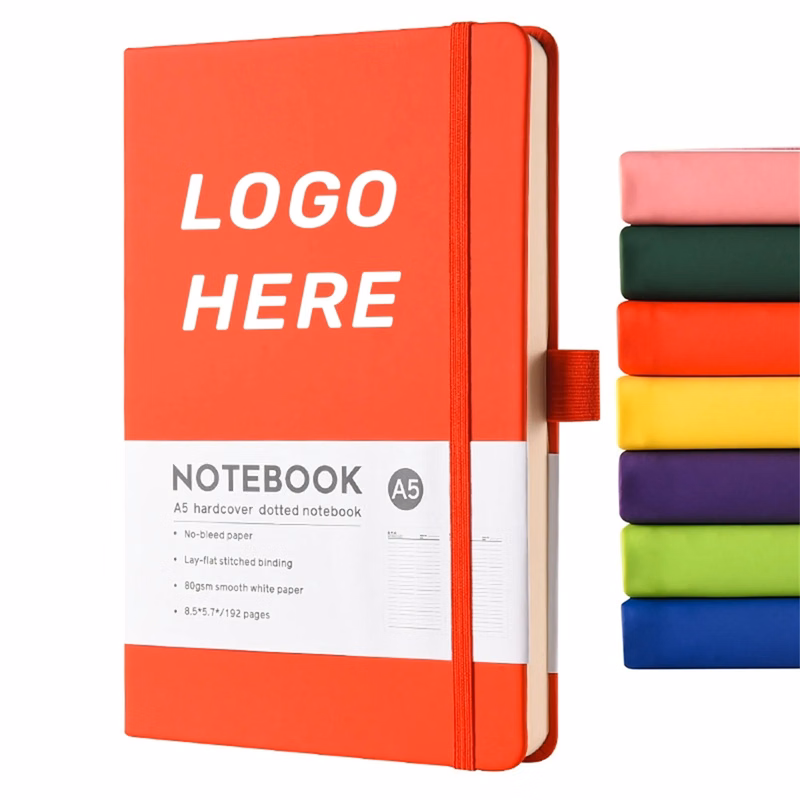 A5 Leather Business Journal Notebook