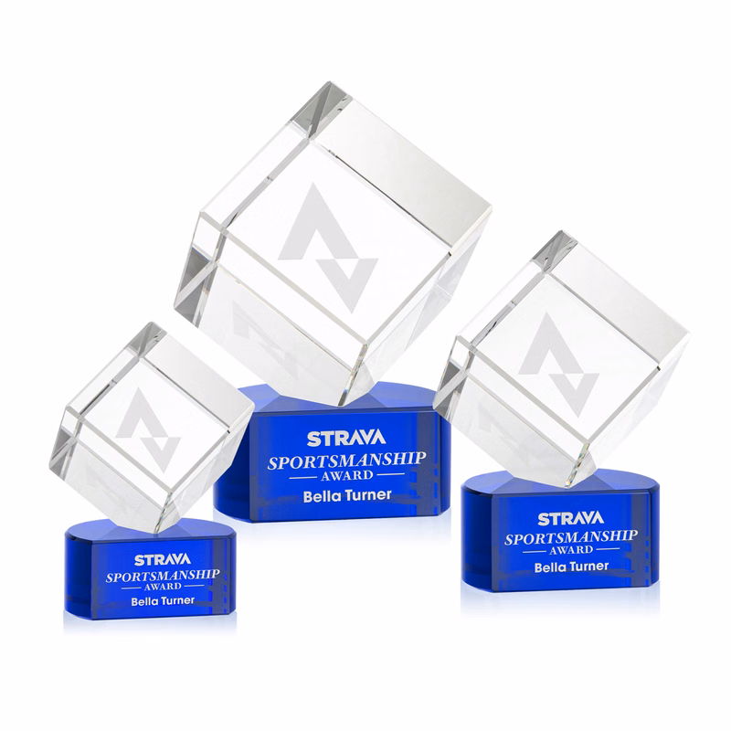 Burrill Award on Paragon Base - Blue