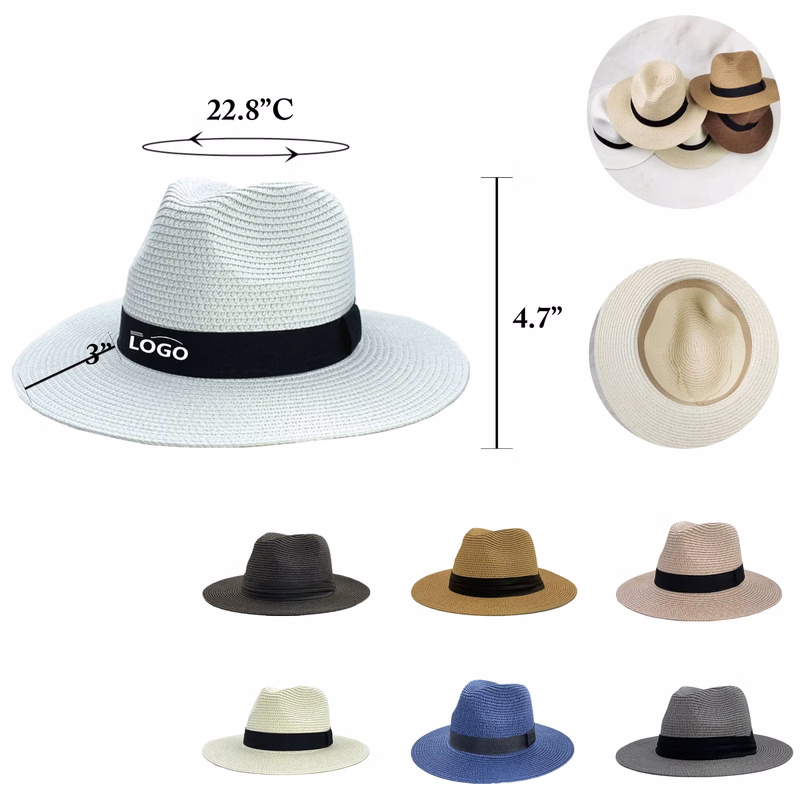 Straw Hat Summer Sun Beach Cap
