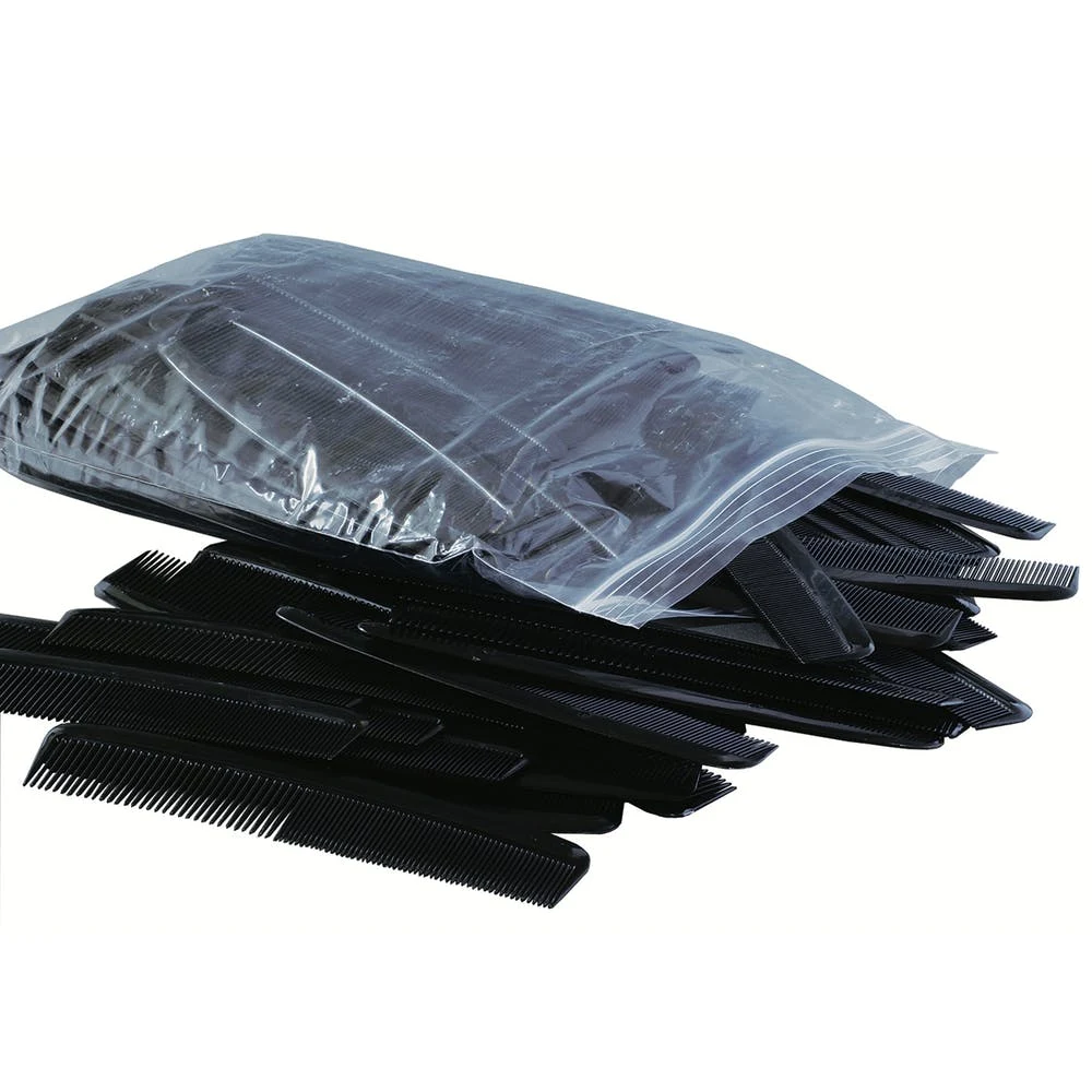 7" Hair Combs - Black 1440 Count 1