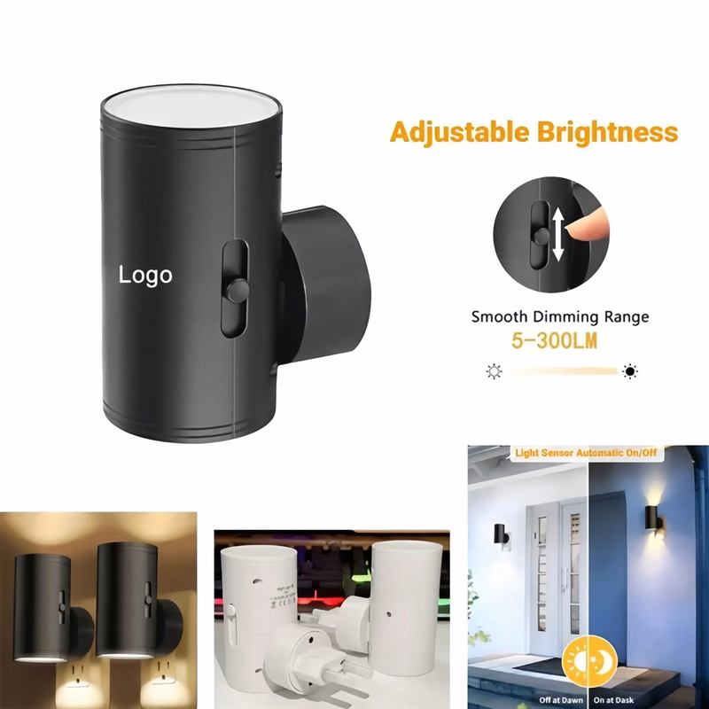 Plug in Automatic Night Light with Adjustable Brightness