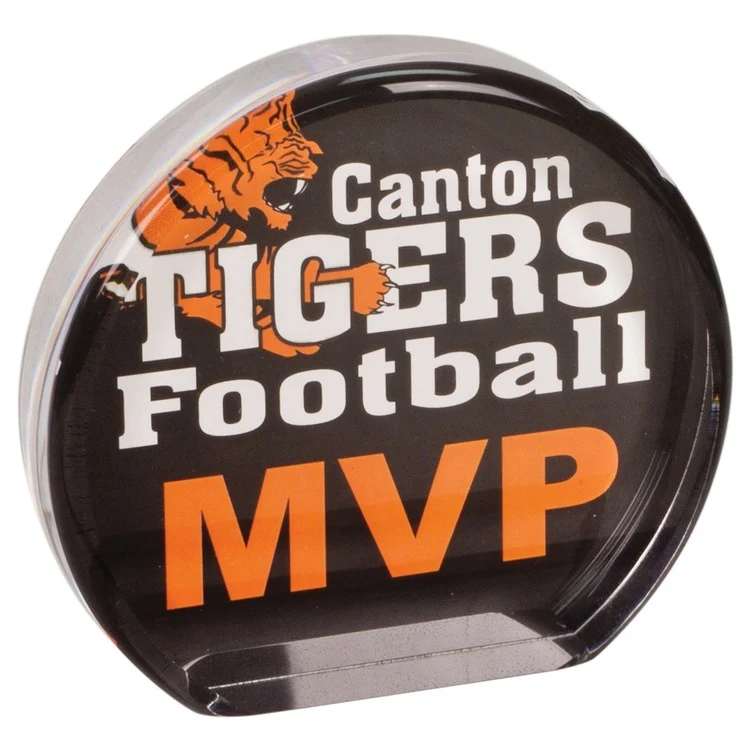 5" Dia. Full Color Sublimated Circle Acrylic Award 1