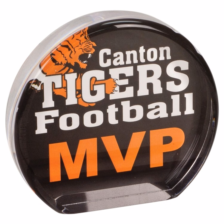 5" Dia. Full Color Sublimated Circle Acrylic Award
