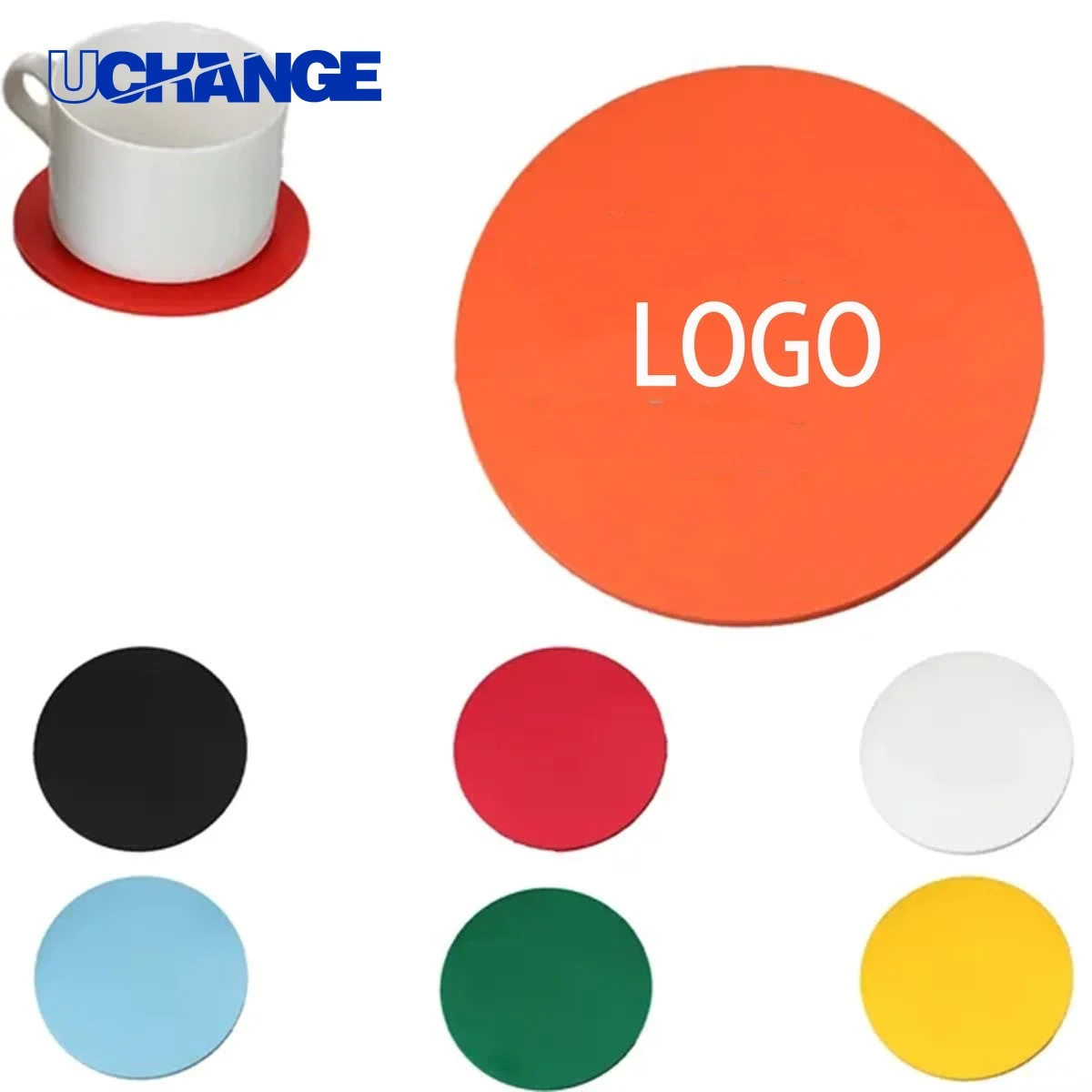 Custom Silicone Coaster Mat 1
