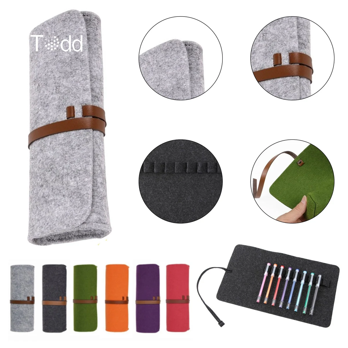 Felt Durable Pencil Case 1