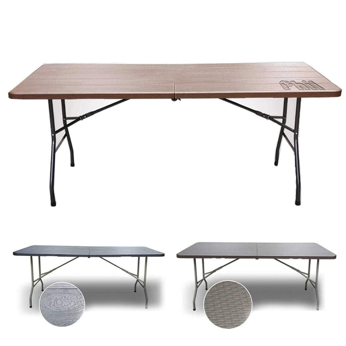 Foldable Outdoor Rectangle Dining Table 1