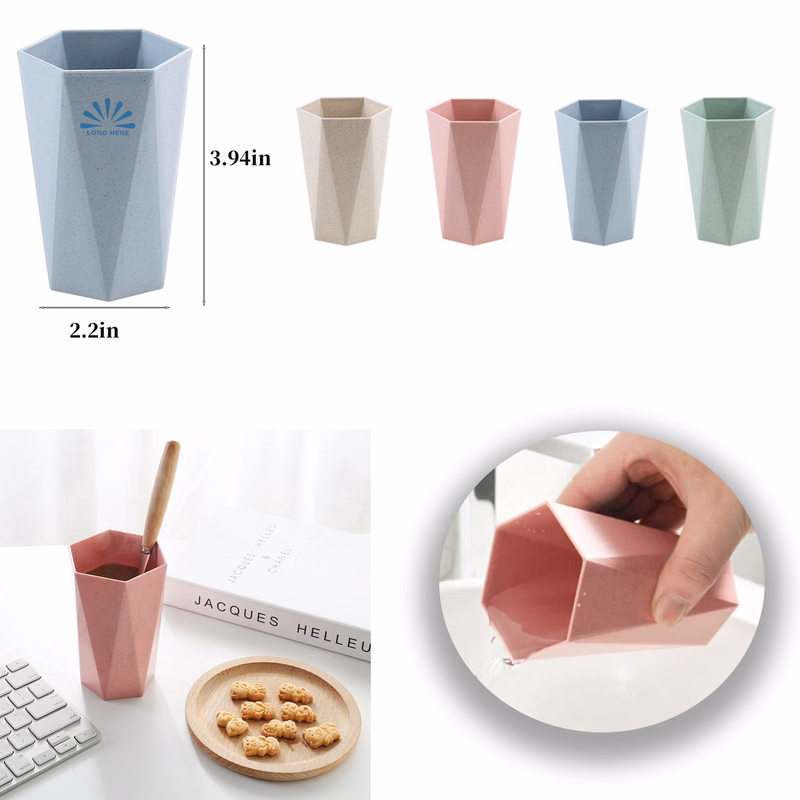 Portable Thickened Straw Cups