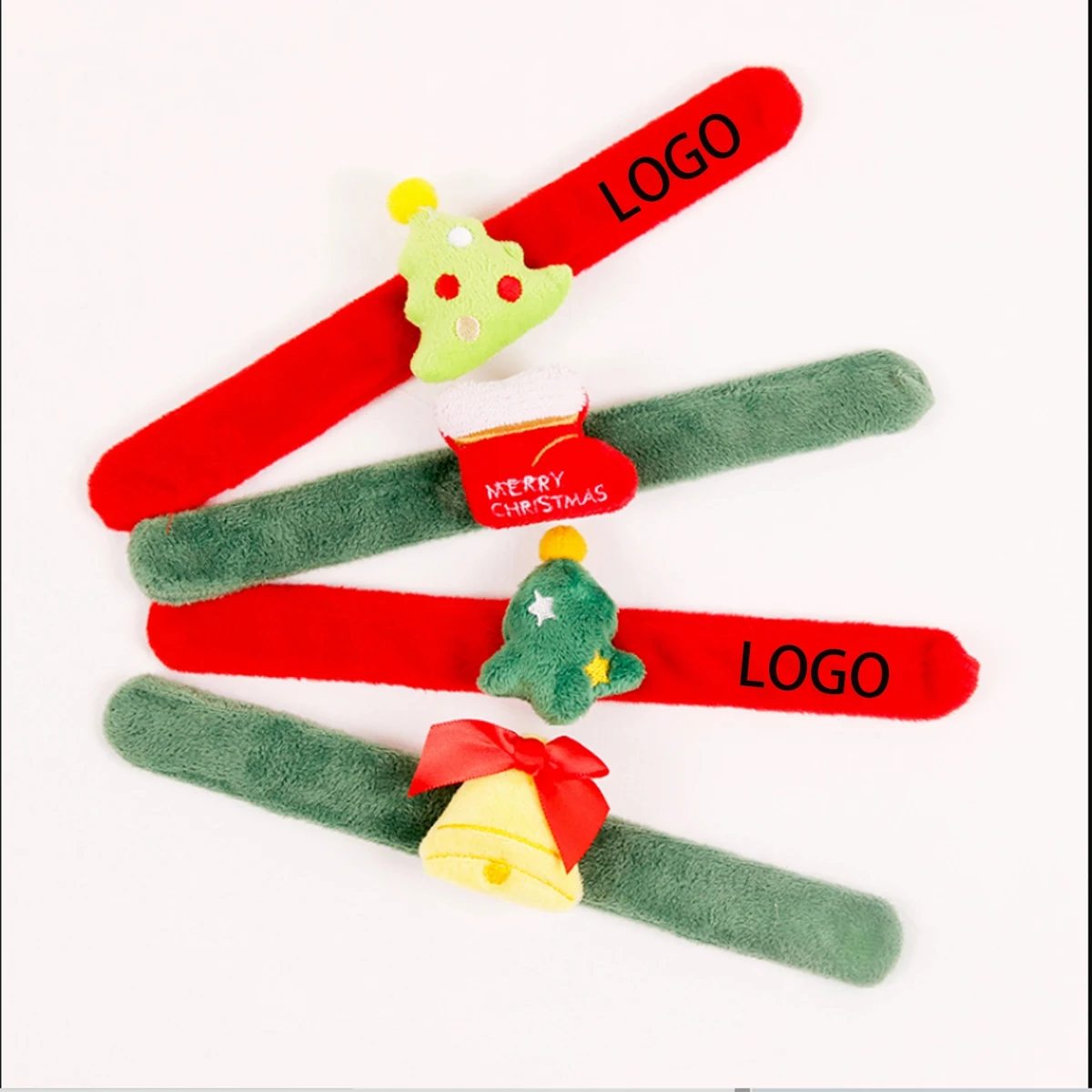 Christmas Slap Wristband 1