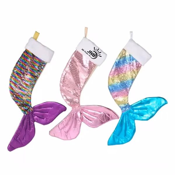 Mermaid-Themed Christmas Stocking