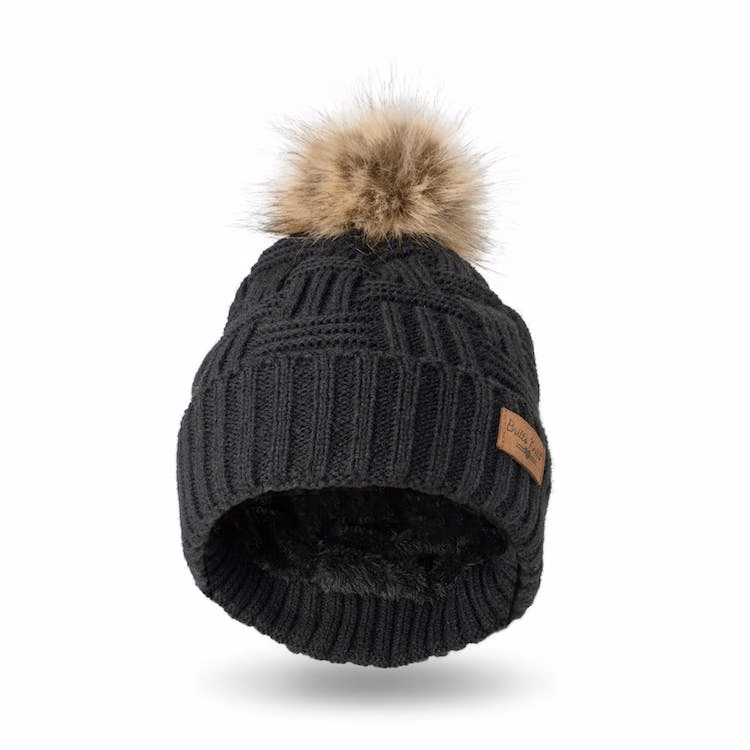 Women's Winter Pom Hats - Cable Knit Chenille 4 Colors