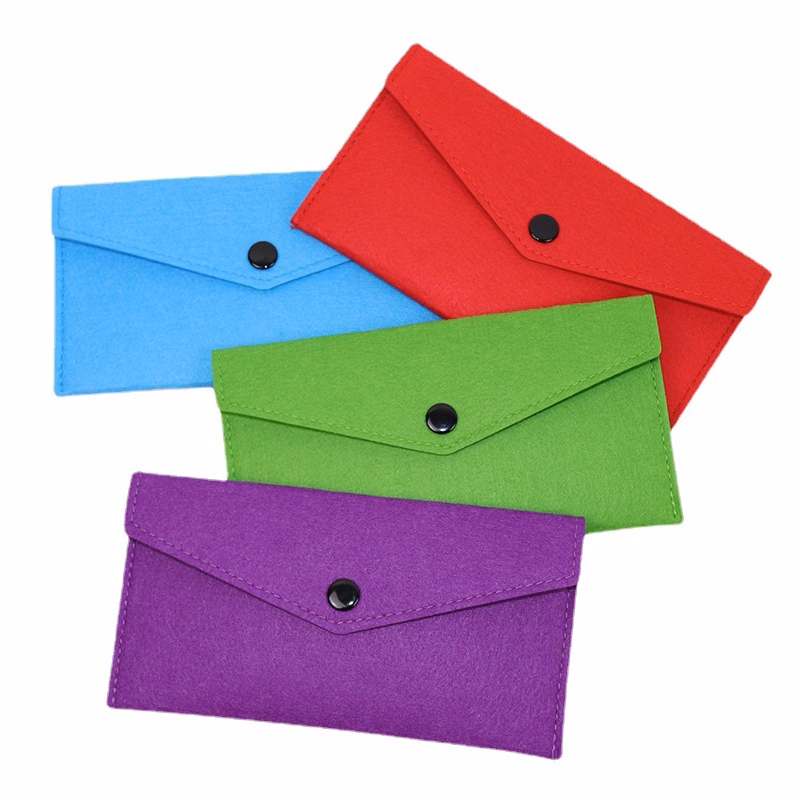 Felt Card Holder Wallet
